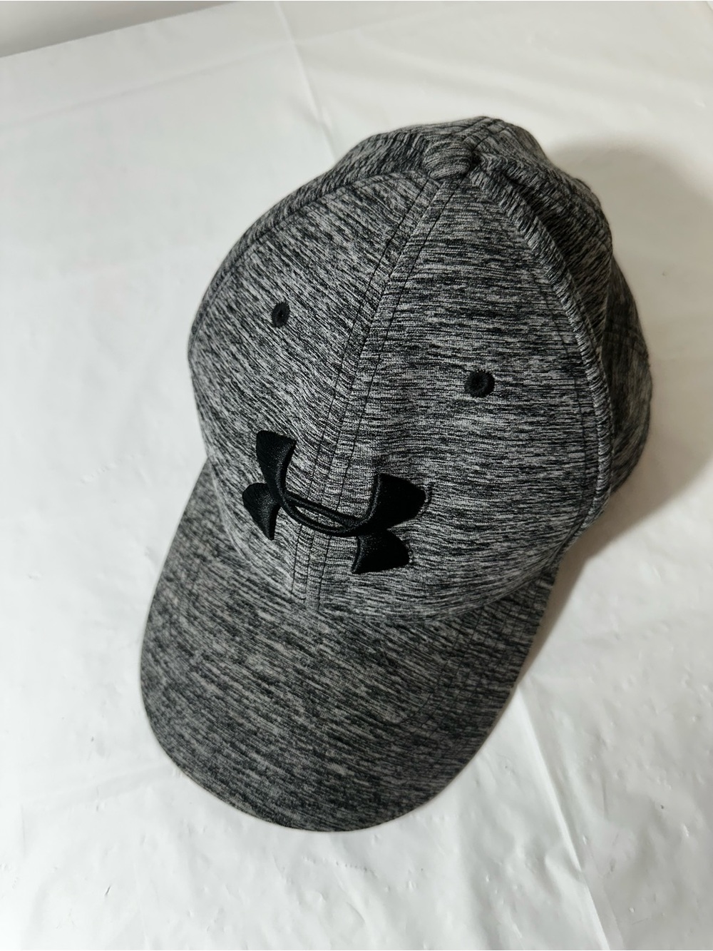 Under Armour Black & Gray Heather Performance Hat